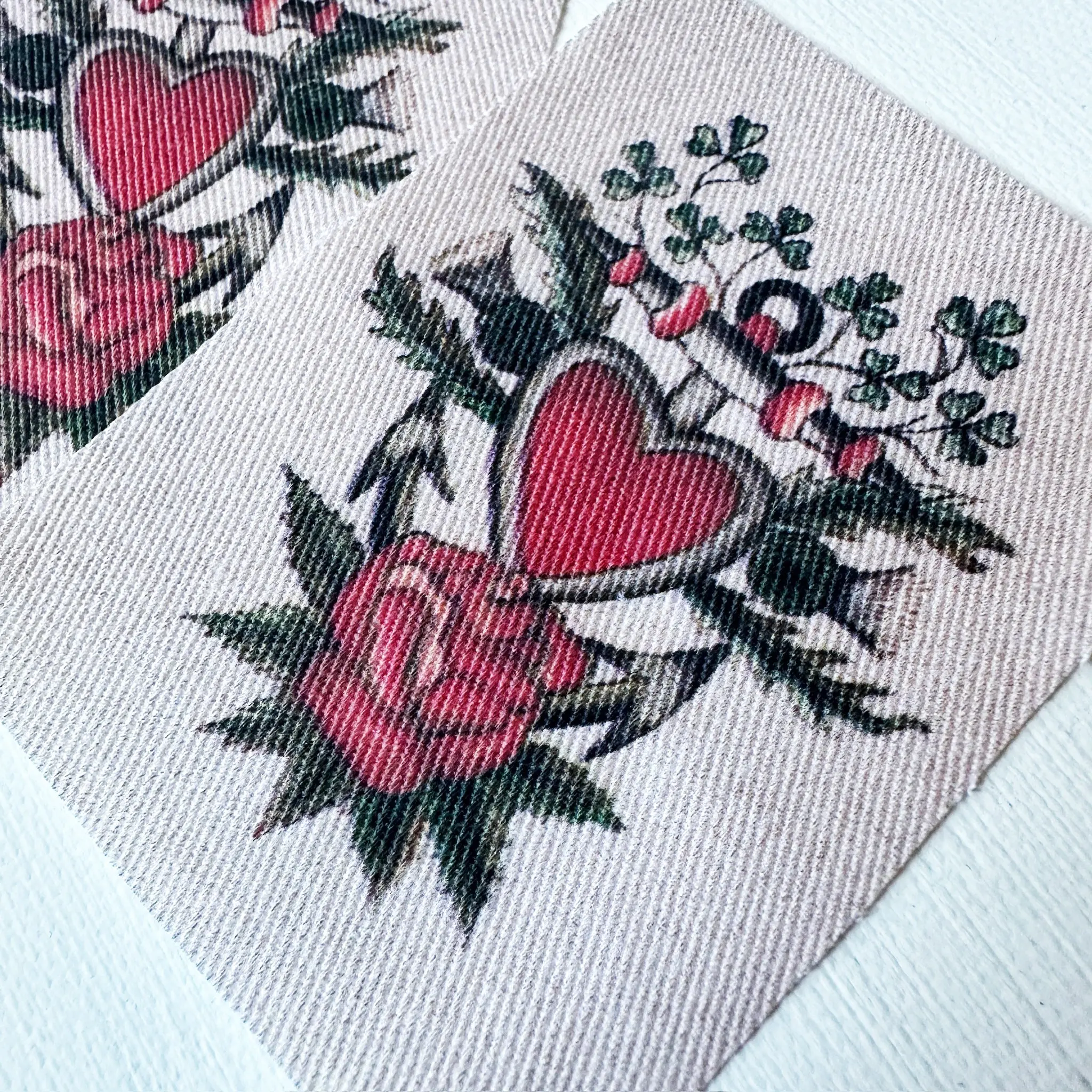 Sailor Tattoo Fabric Patch Sailor Tattoo Fabric Patch