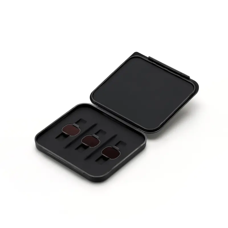 SKYROVER X1 ND Filter Kit - Optical Glass ND Filters (ND16, ND64, ND256) for Content Creators, Drone & Digital Camera Photography, Harsh Lighting Fix, Long Exposure Support, Manufacturer Warranty (X1 Model Camera Accessory)