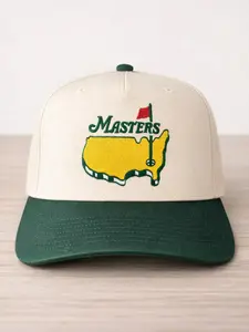 Masters Golf Inspired Embroidered Hat | Augusta Inspired Golf Hat | Golf Lover Gift | Golf Tournament Hat | Embroidered Golf Cap