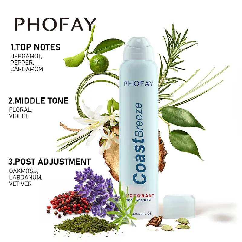 [New Tiktok Exclusive]PHOFAY Deodorant Antiperspirant|No White Streaks|No Wax|12HR Luxury|Aluminum Free|Cleaner Than Sticks