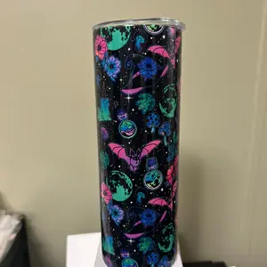 Spooky bitch season 20oz skinny tumbler