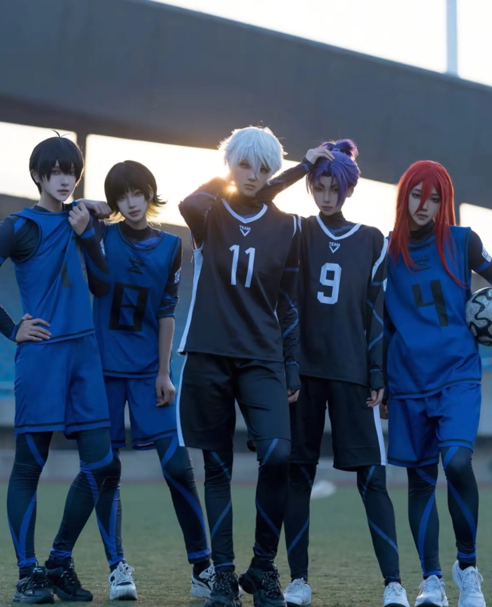 Blue Lock Jersey, Blue Lock Cosplay Merch, Isagi Yoichi Bachira Blue Lock Jersey, Blue Lock Cosplay Merch, Isagi Yoichi Bachira