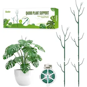 5 Pack Stackable Plant Stakes, Climbing Plant Structures for Monstera, Pothos, Philodendron Plant Stakes for Indoor Plants