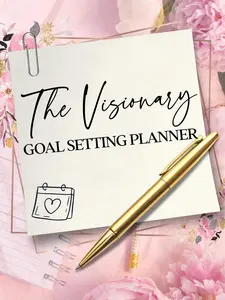 The Visionary Goal Setting Planner