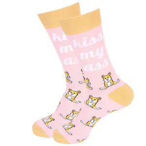 Kiss My Ass Corgi Socks