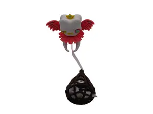 3D Printed Tooth Fairy with attached bag and teeth included
