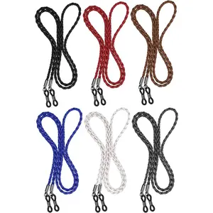 Eyeglass Strap, 6Pcs Premium Glasses Holder Chains, Multicolor Eyewear Retainer for Women Men and Kids