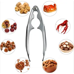 LAKE TIAN Nut Crackers Nutcracker Tool for Nuts Nut Cracker Kitchen Tool Seafood Sheller Clip Tool Kitchen Utensils Pecan Nut, Hazelnuts, Almonds Brazil Nuts Or Other Nuts