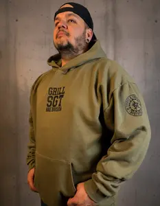 Grill Sergeant Hoodie S&T BBQ Division
