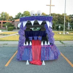 Silly Purple Monster Trunk-or-Treat Decorating Kit - 32 Pc.