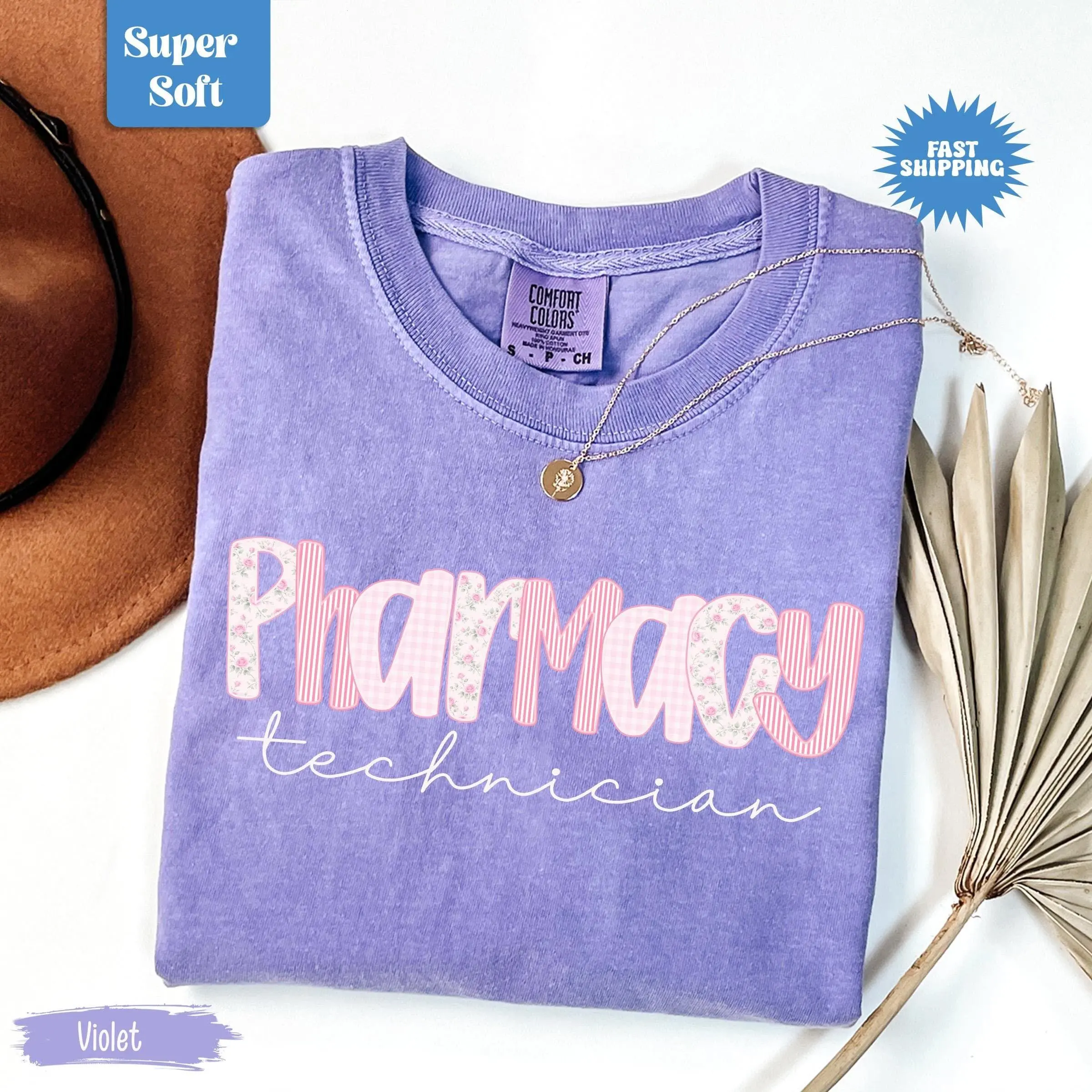 Comfort Colors Pharmacy Technician Shirt, Cute Pharmacy Technician Gift, Pharmacy Tech Tee Pharmacy Student, Pharmacy School Shirt