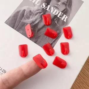 Mini Wall Hook, 50pcs Self Adhesive Wall Hook, Multifunctional Sticky Hook for Home Office Dormitory Bathroom Kitchen, Home Organizer, Storage Hooks