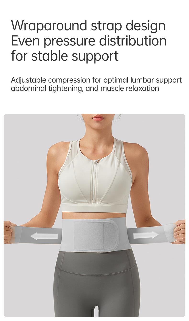 Umay Waist Ab Support Belt Tummy Control Body Shaper, Ultra-thin Breathable Invisible Wrap Tummy Control Belt Gym Shapewear Seamless Waist Trainer Posture