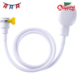 Sink Spray Rubber Hose, Sink Hose Attachment for Dog, Pets, Bathing Baby, Washing Hair