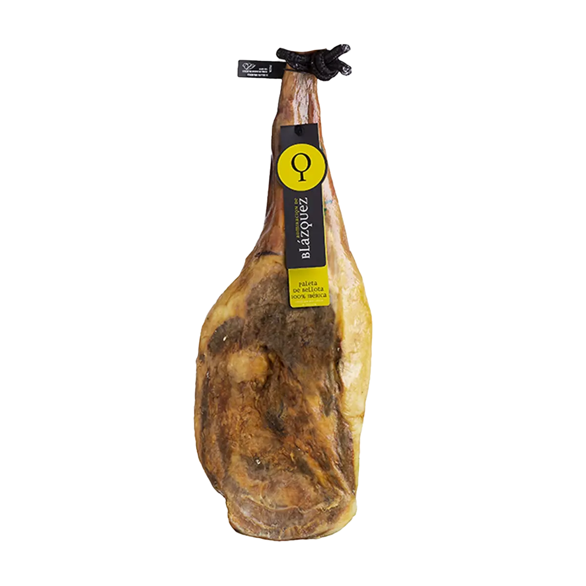 Blazquez Acorn Iberic Ham 100% Dairy Free Pack - Black Seal Iberian Breed Sliced Ham for Flavor Lovers