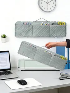 Travel Organizer with Dust Cover, Multi-grid Large Capacity Travel Organizer, Travel Organizer for Cricut Accessories & Tools, Pouch Organizer