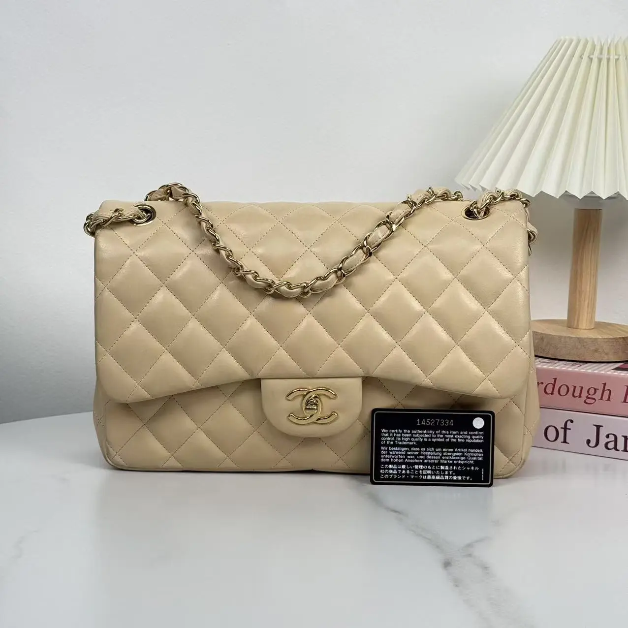 Pre-owned CHANEL Classic Double Flap Jumbo