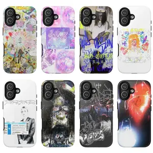 8 Styles Bladee Album Art Phone Case Underground Rap Gift for Fans For iPhone 11-17 Pro Max/Plus & Samsung Galaxy S23-S25