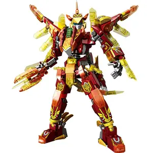 Creative Mechanical Transformation Robot Building Blocks Toy, Mechanical Robot Assembly Model Blocks Toy, Birthday Gift for Teens