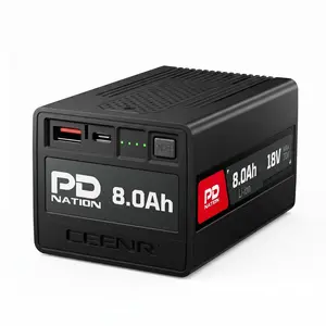 CEENR PDnation 8.0Ah Universal Power Tool Battery — 1,600+ Tools, 100W USB-C