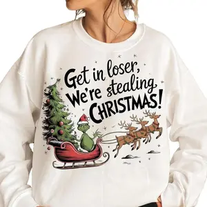 We're Stealing Christmas Shirt, Funny Christmas, Grinc Christmas Shirt, For Men, For Women, Get Yours