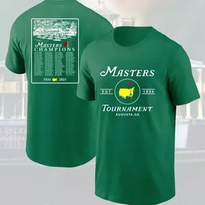 Masters Golf Tournament 2025 T-shirt, Augusta National Green 3D T-Shirt, Masters Golf Tournament 2025 Augusta National Classic Golf .