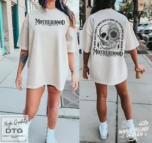 Motherhood Rocker Mom Shirt Some Days I Rock It Skeleton Floral Mama Goth Mom Cool Mom Tee Mother Day Gift New Mom Gift unisex sweatshirt