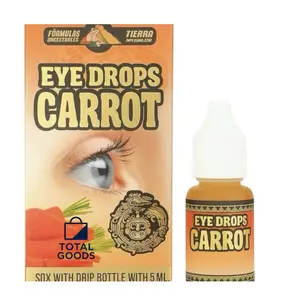 Carrot Gotas / Gotas de Ojos Zanahoria 5ml Extra Fuerte Natural Supplement