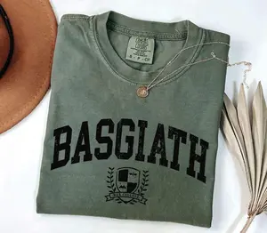Basgiath War College Comfort Colors Shirt, Fourth Wing Shirt, Violet Sorrengail, Bookish Shirt, Xaden Riorson, Gifts For Readers, Dragon Rider Tee