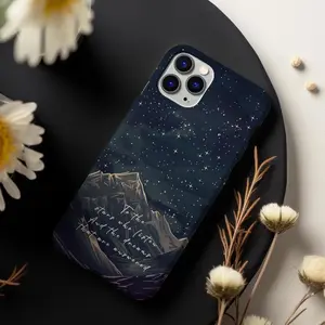 Acotar Inspired Phone Case for iPhone 17 16 15 14 13 12 11 Xs Pro Max Plus & Samsung Galaxy S25 S24 S23 S22 S21, Starry Night Sky Art, Bookish Fantasy Art, SJM Merch