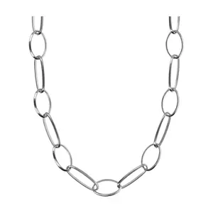 Steel by Design Alternating Oval Link 18" Necklace
