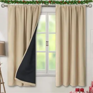 1pc Membrane Curtain, Light Blocking Privacy, Rod Pocket Top, Easy to Hang, Modern Home Window Decor, Suitable for Bedroom, Living Room, Office