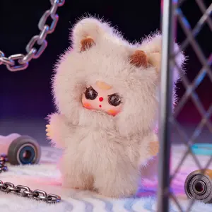 Baby Three Baby Dragon Series Plush Blind Box - Cute Cartoon Dragon Stuffed Animal Mystery Box with Soft Plush Toy, Kawaii Collectible Keychain or Pendant for Kids, Bag Charm, Birthday Gift, Home Decor