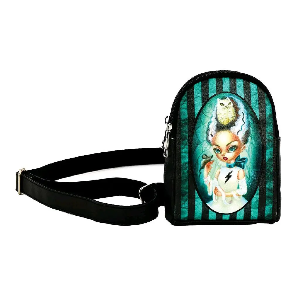 Bride of Frankenstein Themed Body Sling Bag