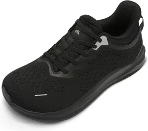 relxfeet Men’s Wide Toe Box Slip On Walking Shoes Lightweight Cushioned Sneakers for Running Tennis Gym Workout Non Slip Breathable Athletic Shoes