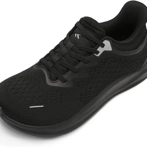 LEISFIT Men's Hands-Free Slip-On Knit Mesh Running Sneakers - Lightweight Sports Footwear, Casual Walking Shoes, Wide Toe Box, EVA Midsole, Rubber Outsole, Enhances Airflow, Delivers Responsive Support for Gym