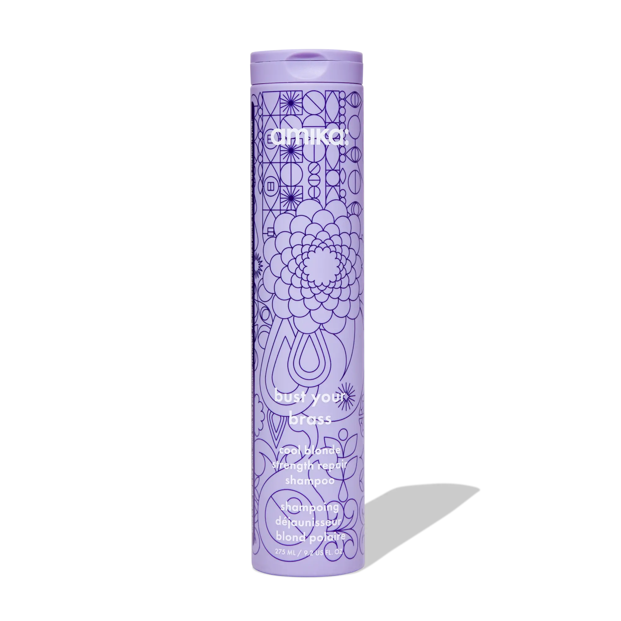 bust your brass | cool blonde strength repair shampoo