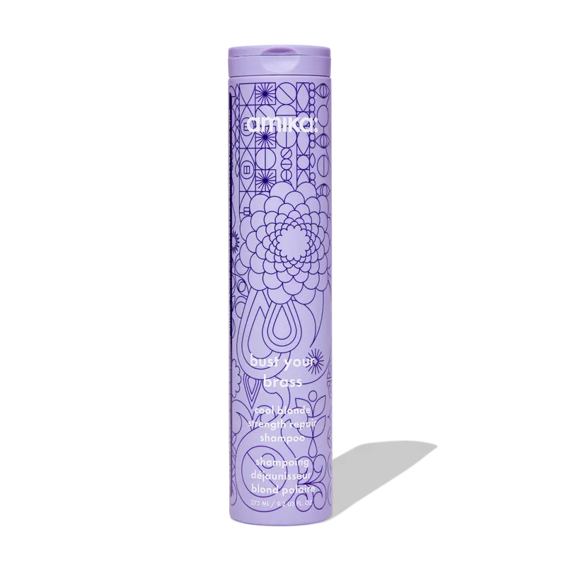 bust your brass | cool blonde strength repair shampoo