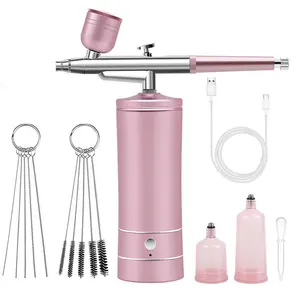 Cordless Spray Paint Kit, Multifunctional Spray Paint Pen with Accessories, Professional Rechargeable Spray Paint Kit for Hairdressers and Art Enthusiasts