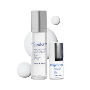 Trilipiderm Protective Day Crème Broad Spectrum SPF 30 | Hydrating Daily Moisturizer with Medasynnian Lipid Complex & Vitamin C