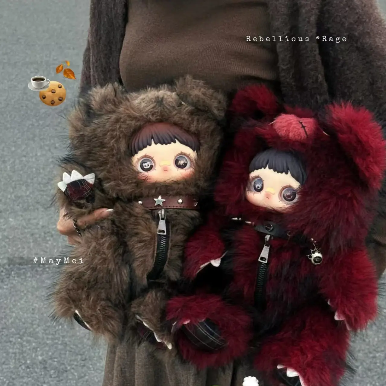 KXX-（09）MayMei – Rebellious Doll 400% plush MysteryBoxes (Hidden StyleProbability:72:1)