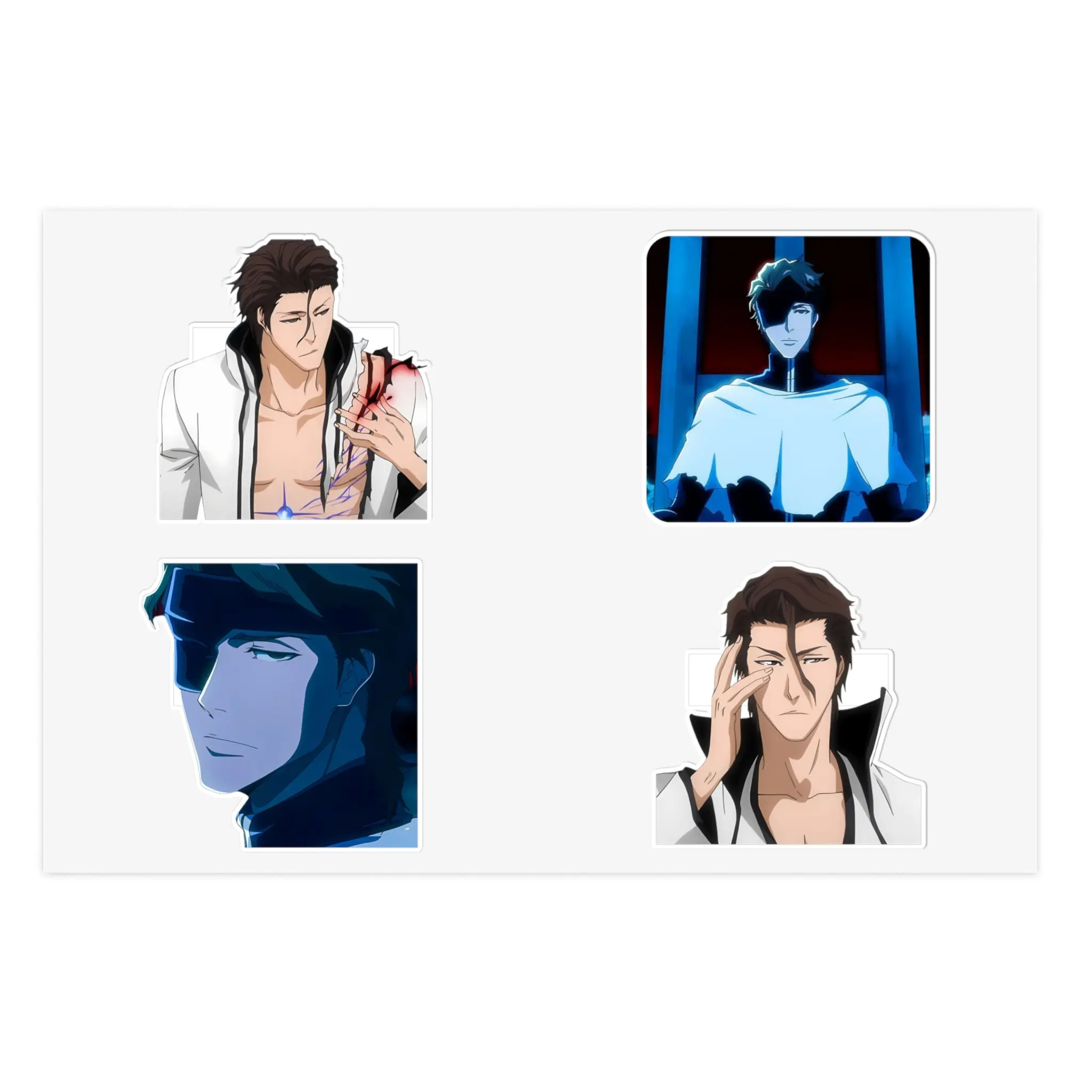 Aizen BLEACH sticker sheet