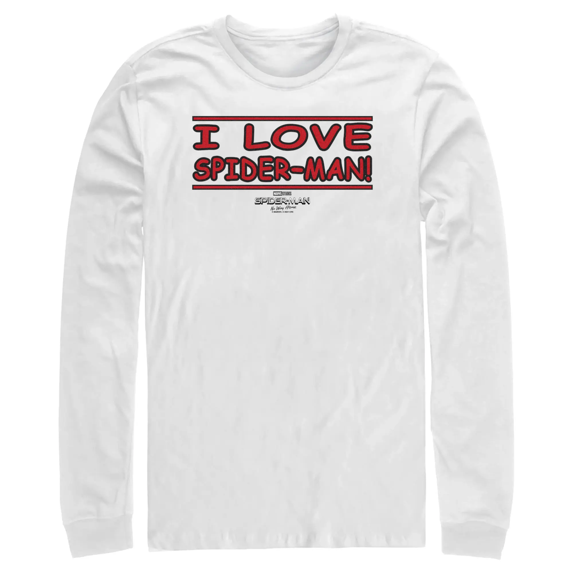 Men's Marvel Spider-Man: No Way Home Spidey Love Long Sleeve Shirt
