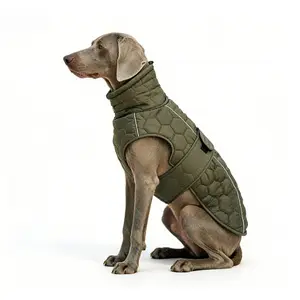 Thickened Warm Dog Winter Reflective Adjustable , Suitable for Medium and Large Dogs cow print blanket soft flannel Comfy Puppy Onesie Pajamas planted tank light Fleece Thermal Jumpsuit Flame-Retardant Christmas Tree with Stand nor in se pet wip Plush Fle