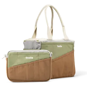 Soolla Studio Bag + Pouch Bundle, Good Earth