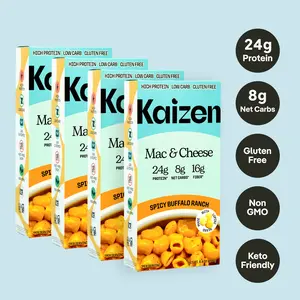 Low Carb Spicy Buffalo Ranch Mac & Cheese