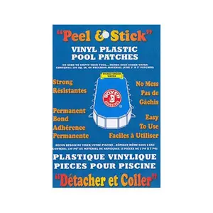 Union Laboratories 10 100 Sq. In. Peel & Stick Vinyl Plastic Pool Patch