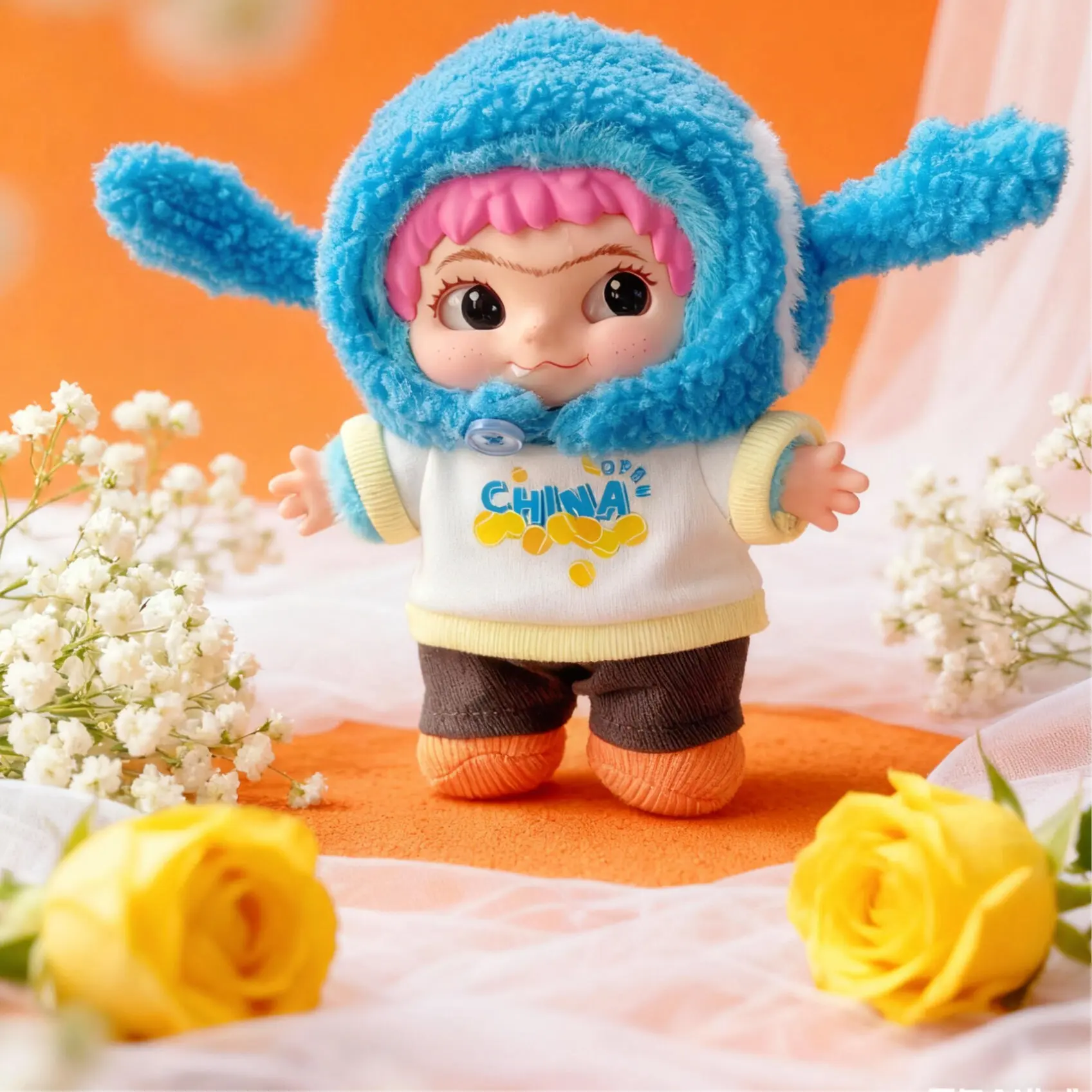 wakuku Limited Edition (Jurassic Tennis Collaboration) Plush Blind