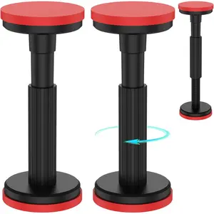 2 count Telescopic Support Pole, Undermount Sink Support Adjustable Support System Cabinet Support Pole Rod 7"-17.7" Cabinet Lifting Bracket, Supports up to 440 lbs Floor Jack for Cabinet Sofa Sink