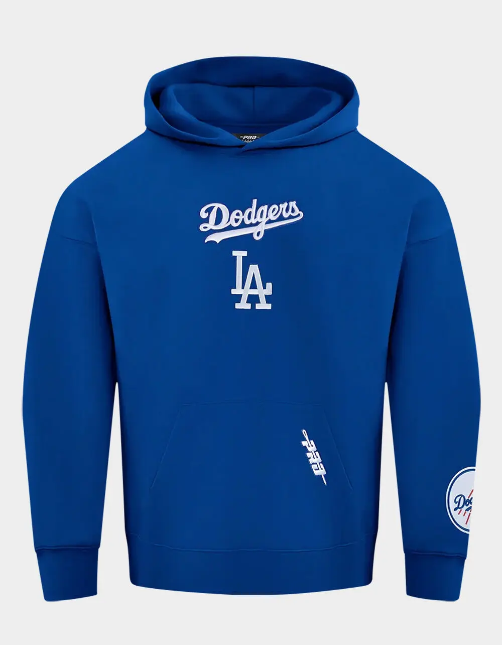 PRO STANDARD Los Angeles Dodgers Wingspan Mens Drop Shoulder Hoodie